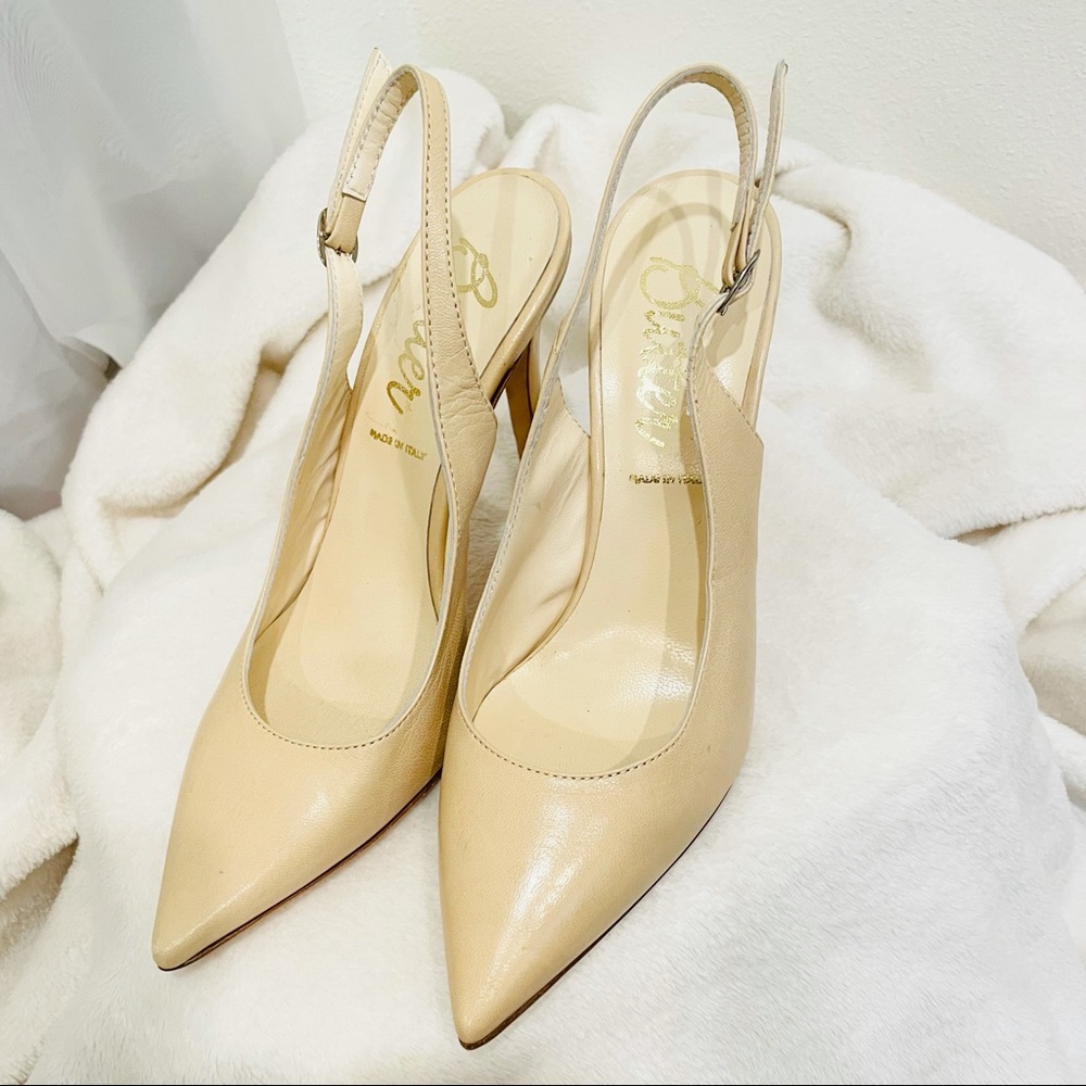 Butter Nude Slingback Pump
